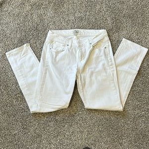 J Crew white jeans size 26